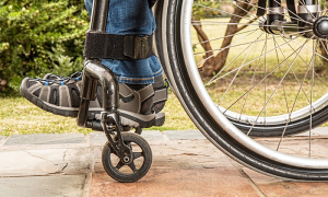 carrozzina disabile